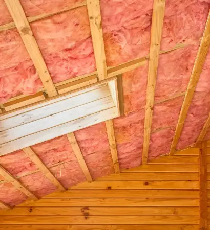 Insulation2 Insulated home under construction
