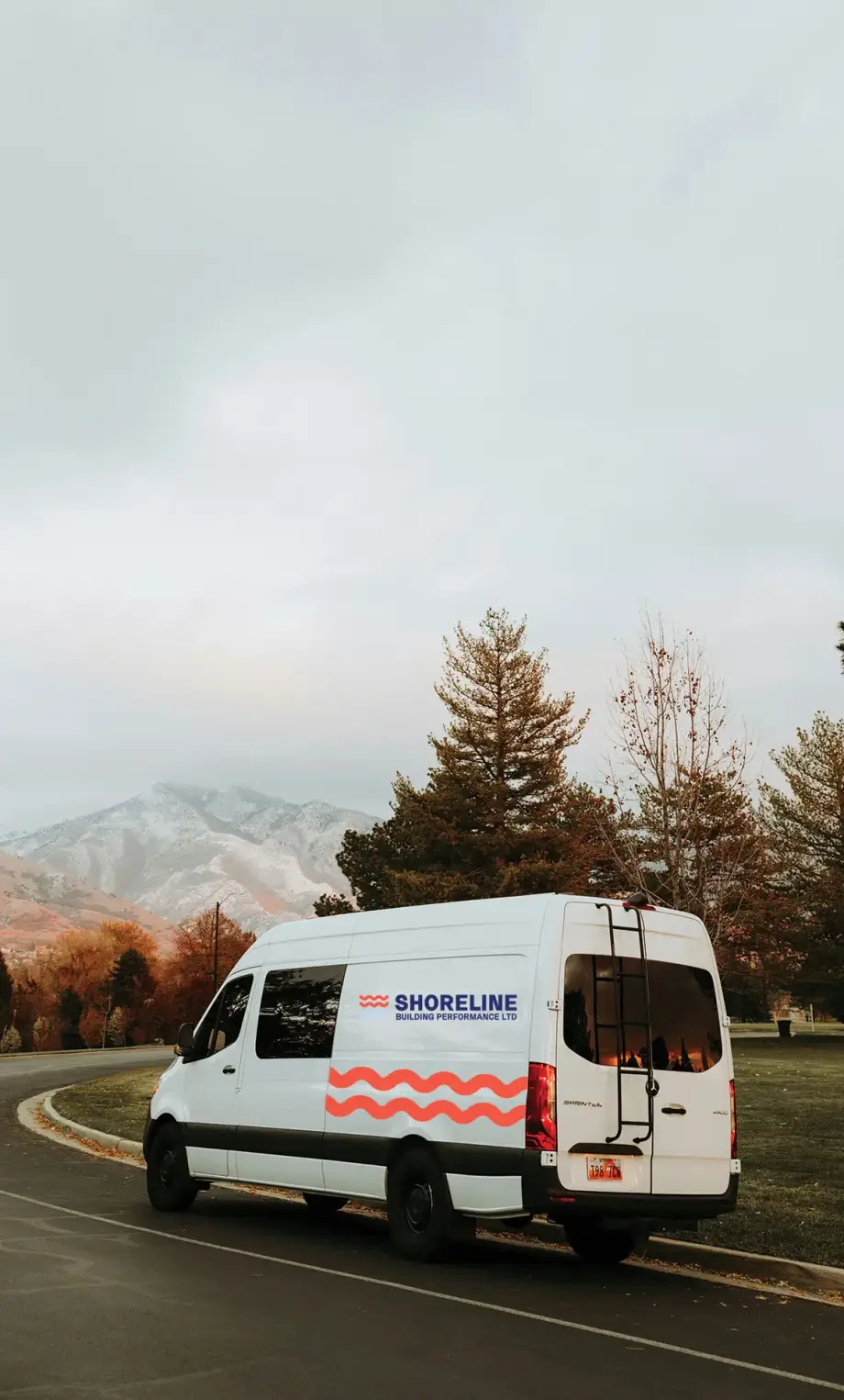 Shoreline BP Service Van for Insulation and HVAC